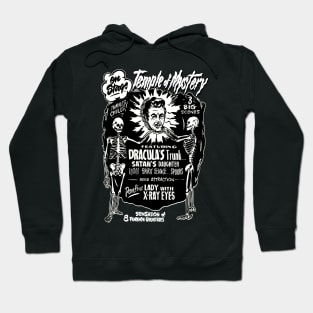 Temple of Mystery spook show poster Hoodie